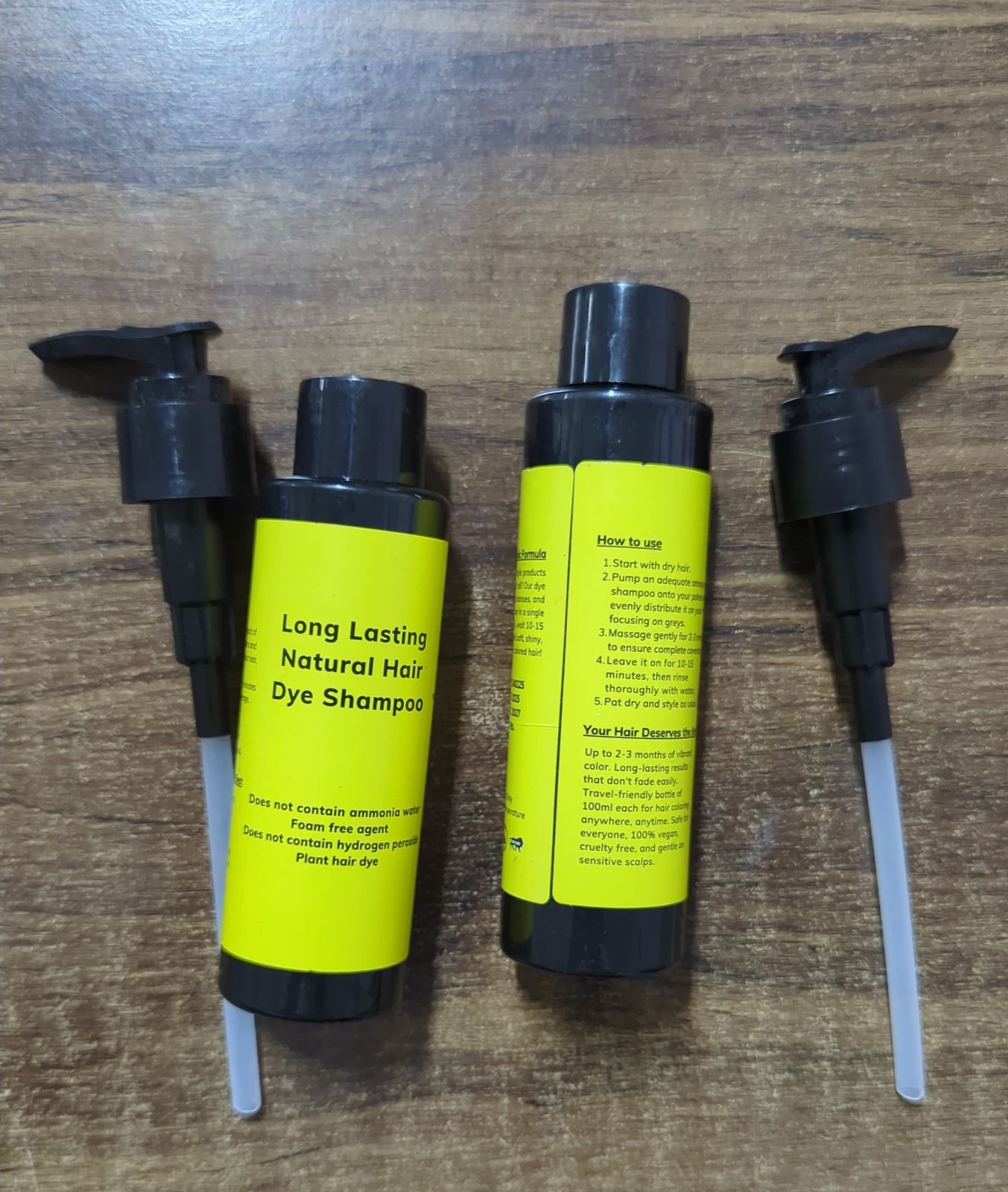 Japanese Long Lasting Natural Hair Dye Shampoo (Buy 1 š„Get 1 š„Free)