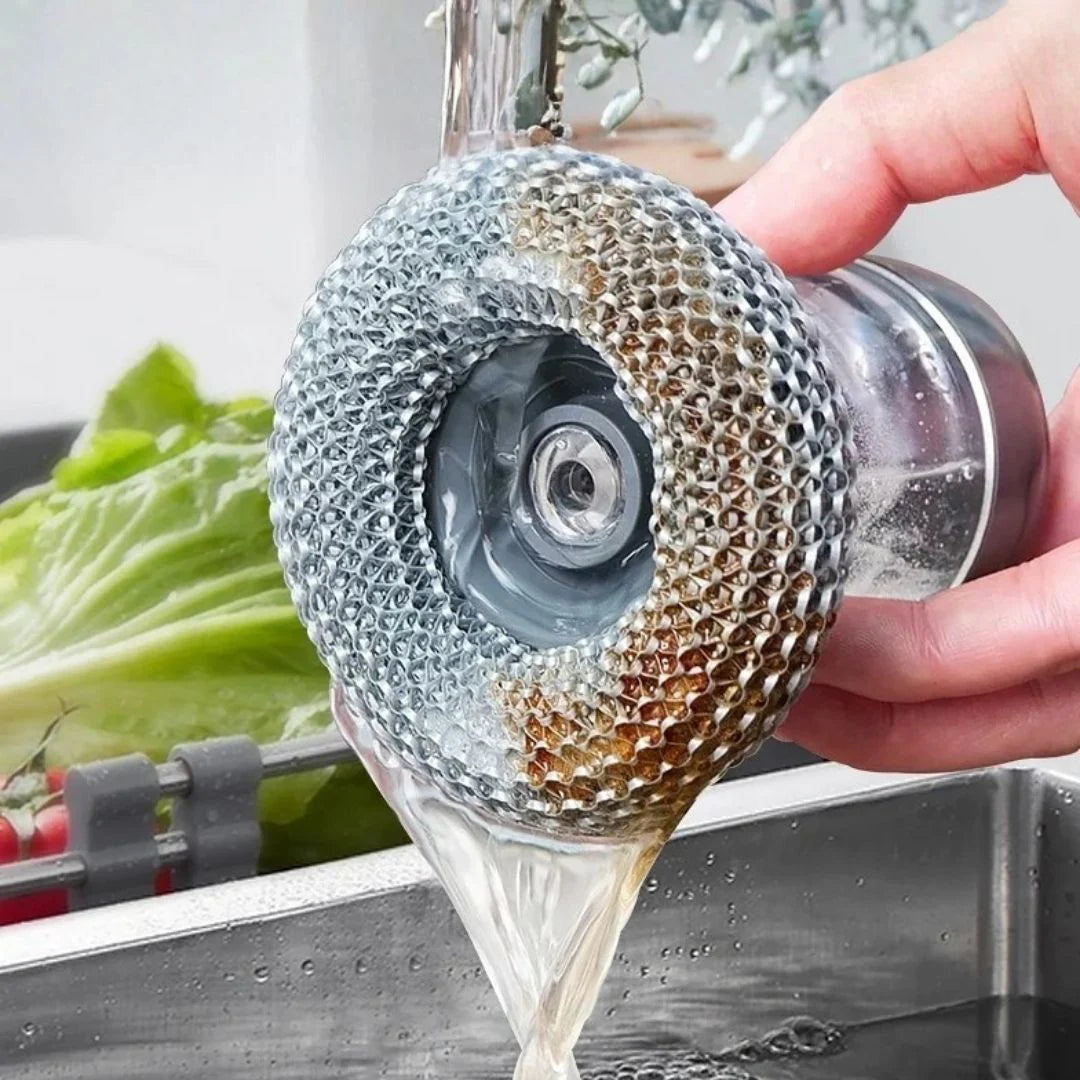 2-in-1 Liquid Soap Dispensing Cleaning Brush – Smart Kitchen Scrubber for Effortless Cleaning