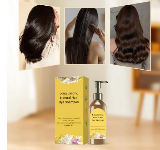 Japanese Long Lasting Natural Hair Dye Shampoo (Buy 1 🔥Get 1 🔥Free)